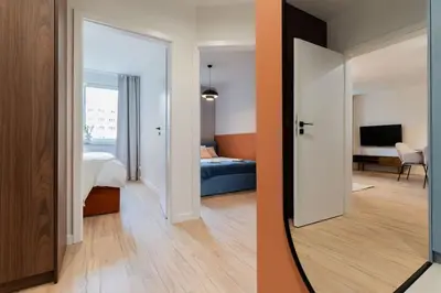 Część wypoczynkowa w obiekcie Warsaw Concierge Wedel