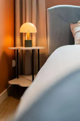 Łóżko lub łóżka w pokoju w obiekcie Warsaw Concierge Wedel