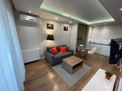 Część wypoczynkowa w obiekcie Oxygen charming studio