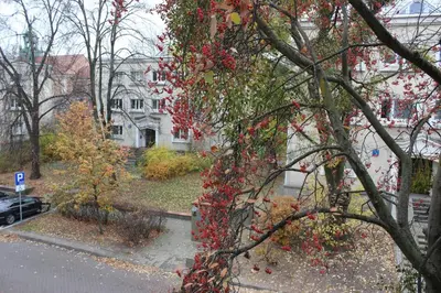 Budynek, w którym mieści się apartament