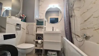 Łazienka w obiekcie Apartament Dębowe Zacisze Tużycka