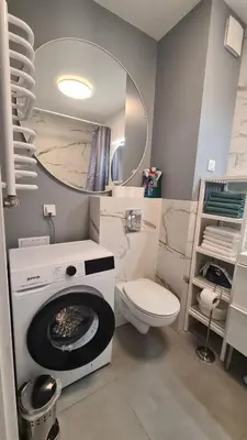 Łazienka w obiekcie Apartament Dębowe Zacisze Tużycka