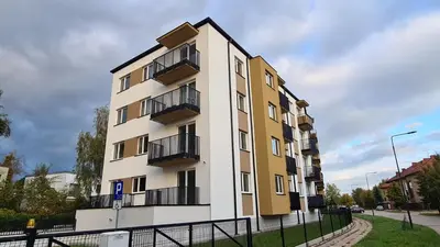 Budynek, w którym mieści się apartament