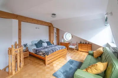 Część wypoczynkowa w obiekcie Apartament Krakowskie Przedmiescie