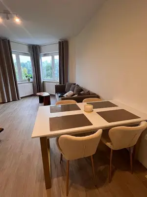 Część wypoczynkowa w obiekcie Apartament 70 Metro