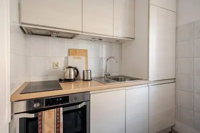 Kuchnia lub aneks kuchenny w obiekcie City Center & Old Town Cozy Flat #Smart TV #Fast Wi-Fi #Metro