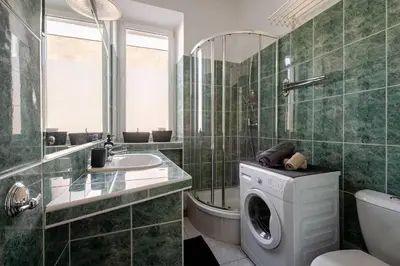 Łazienka w obiekcie City Center & Old Town Cozy Flat #Smart TV #Fast Wi-Fi #Metro