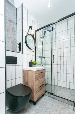 Łazienka w obiekcie Żelazna 58 62 - Better Rental