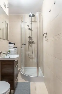 Łazienka w obiekcie SuperApart Markowska apt 113 - Komfortowy pobyt