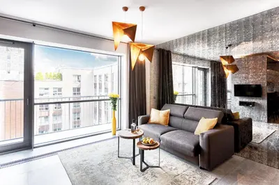 Część wypoczynkowa w obiekcie Qbik Loft Aparts