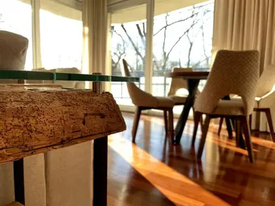 Część wypoczynkowa w obiekcie Apartament Drawska