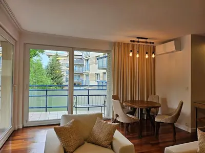 Część wypoczynkowa w obiekcie Apartament Drawska