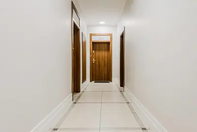 Plan piętra w obiekcie Cozy apartment with gym in the City Center
