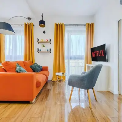 Cozy apartment with gym in the City Center