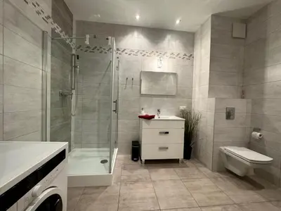 Łazienka w obiekcie Luksusowy apartament dwupokojowy w TritonPark
