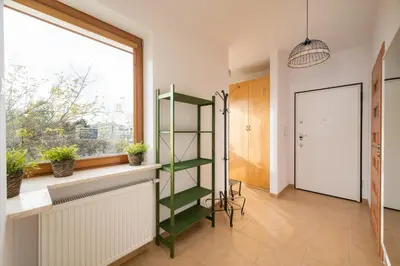 Plan piętra w obiekcie Saska Kępa Pleasant Apartment by BookingHost
