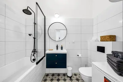 Łazienka w obiekcie Stara Praga Apartment - Top Location, Balcony - by Rentujemy