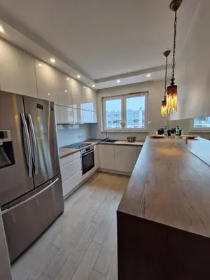 Kuchnia lub aneks kuchenny w obiekcie Rayskiego Premium Apartment