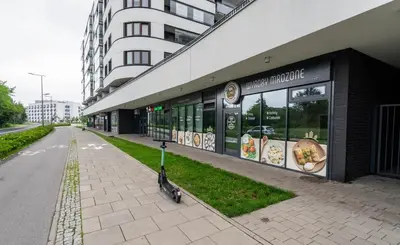 Budynek, w którym mieści się apartament