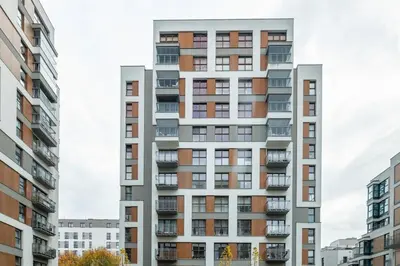 Budynek, w którym mieści się apartament
