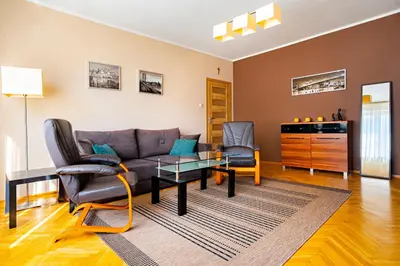 Część wypoczynkowa w obiekcie Lewicka street nice and comfy flat