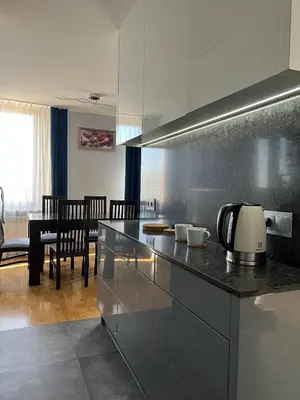 Kuchnia lub aneks kuchenny w obiekcie Apartament na Praskiej Uliczce