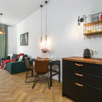 Close-Golden Apartments in Warsaw - Stylish and Cozy Studio - Ząbkowska A