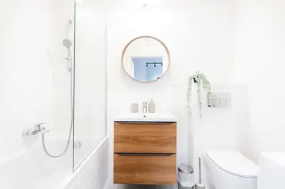 Łazienka w obiekcie CitySphere Premium Suite 3 Wiktoryn