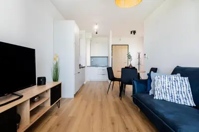 Telewizja i/lub zestaw kina domowego w obiekcie CitySphere Premium Suite 3 Wiktoryn