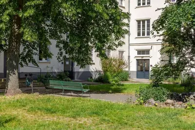 Ogród w obiekcie Central, top floor apartment