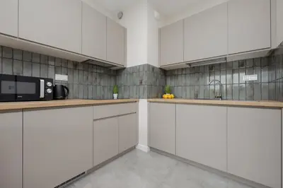 Kuchnia lub aneks kuchenny w obiekcie Ludwiki Premium Apartment