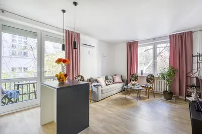 Plan piętra w obiekcie Warsaw City Center Apartment