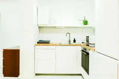 Kuchnia lub aneks kuchenny w obiekcie D&A Apartments Solec
