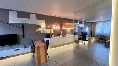 Kuchnia lub aneks kuchenny w obiekcie Modzelewskiego, metro Wierzbno, free parking by Cosmo Spirit