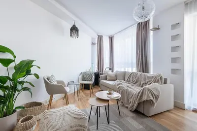 Część wypoczynkowa w obiekcie Sadyba apartament