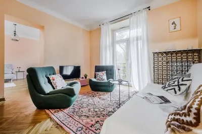 Część wypoczynkowa w obiekcie ShortStayPoland Szara B170