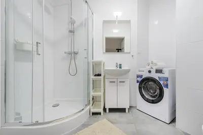 Łazienka w obiekcie ShortStayPoland Żupnicza B83