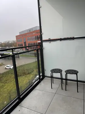 Balkon lub taras w obiekcie MaxApart Wiktoryn
