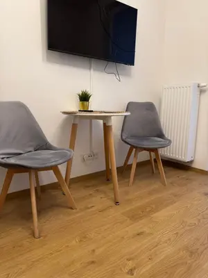 Telewizja i/lub zestaw kina domowego w obiekcie MaxApart Wiktoryn