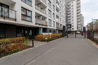 Budynek, w którym mieści się apartament
