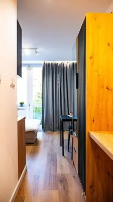 Plan piętra w obiekcie Funkcjonalne studio Blisko Przystanków