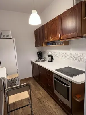 Kuchnia lub aneks kuchenny w obiekcie Modern Zoliborz Apartment
