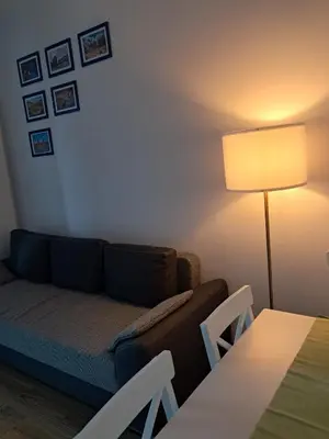 Część wypoczynkowa w obiekcie Modern Zoliborz Apartment
