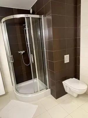 Łazienka w obiekcie Warsaw City Center Apartment - with Free Parking