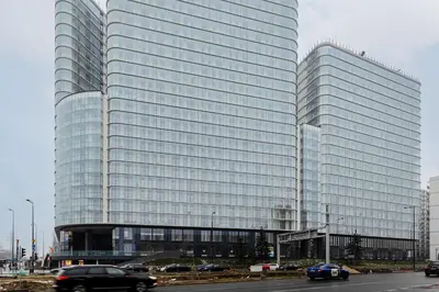Budynek, w którym mieści się apartament