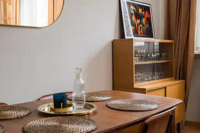 Plan piętra w obiekcie Plac Zbawiciela Stylish Apartment by BookingHost