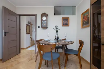 Plan piętra w obiekcie Elegant and Bright Apartment Graniczna near Ogród Saski by Noclegi Renters
