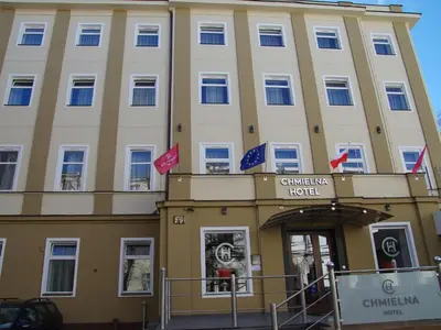 Budynek, w którym mieści się hotel