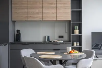 Kuchnia lub aneks kuchenny w obiekcie Apartament na Herbu Oksza 18