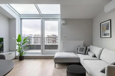 Część wypoczynkowa w obiekcie Apartament na Herbu Oksza 18